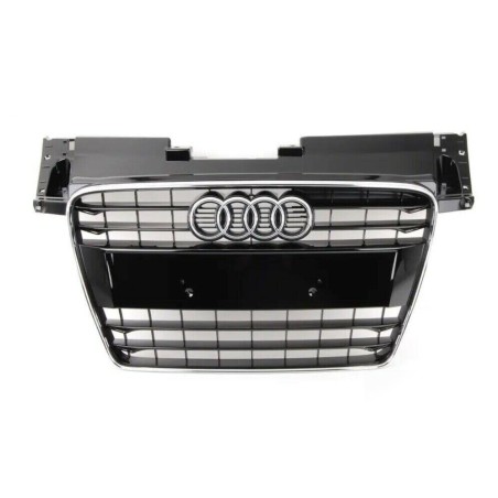 Calandre centrale brillante en noir brillant pour pare-chocs avant - Pièces d'origine Audi 8J0853651HT94 Calandre centrale brillante en noir brillant pour pare-chocs avant - Pièces d'origine Audi 8J0853651HT94