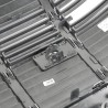 Calandre de radiateur centrale de pare-chocs avant en gris platine - Pièces d'origine Audi 4KE8536513DA Calandre de radiateur centrale de pare-chocs avant en gris platine - Pièces d'origine Audi 4KE8536513DA