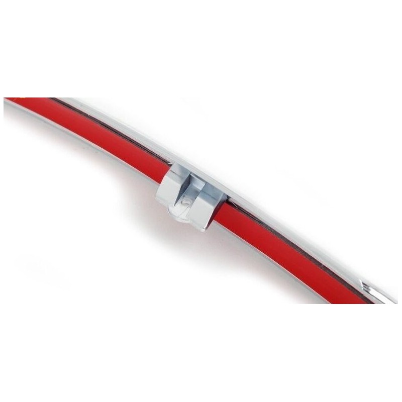 Moulure de garniture chromée de pare-chocs avant droite coté passager - Pièces d'origine Audi 4F08530662ZZ