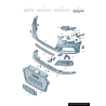 Ensemble de couvercle de pare-chocs avant gauche coté conducteur + droit coté passager - Pièces d'origine Audi 8V3807007/8V38070 Ensemble de couvercle de pare-chocs avant gauche coté conducteur + droit coté passager - Pièces d'origine Audi 8V3807007/8V38070
