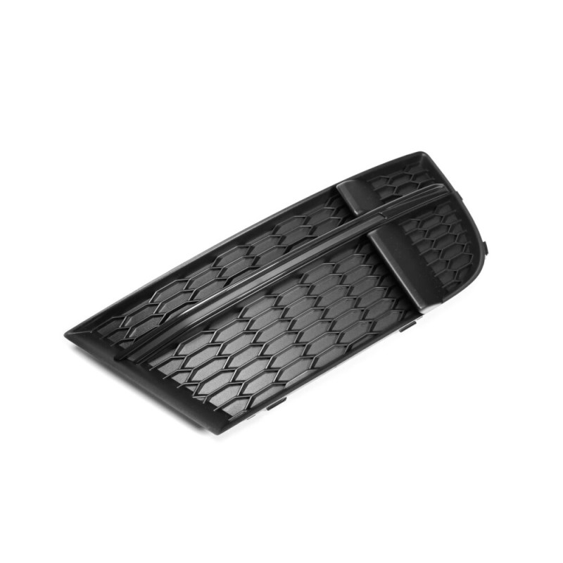 Couverture de grille de phare antibrouillard de pare-chocs avant droit coté passager - Pièces d'origine Audi 8V3807682NESM