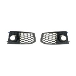 Ensemble de grille de feux antibrouillard de pare-chocs avant gauche et droit - Pièces d'origine Audi 4G8807682GT94/4G8807681GT