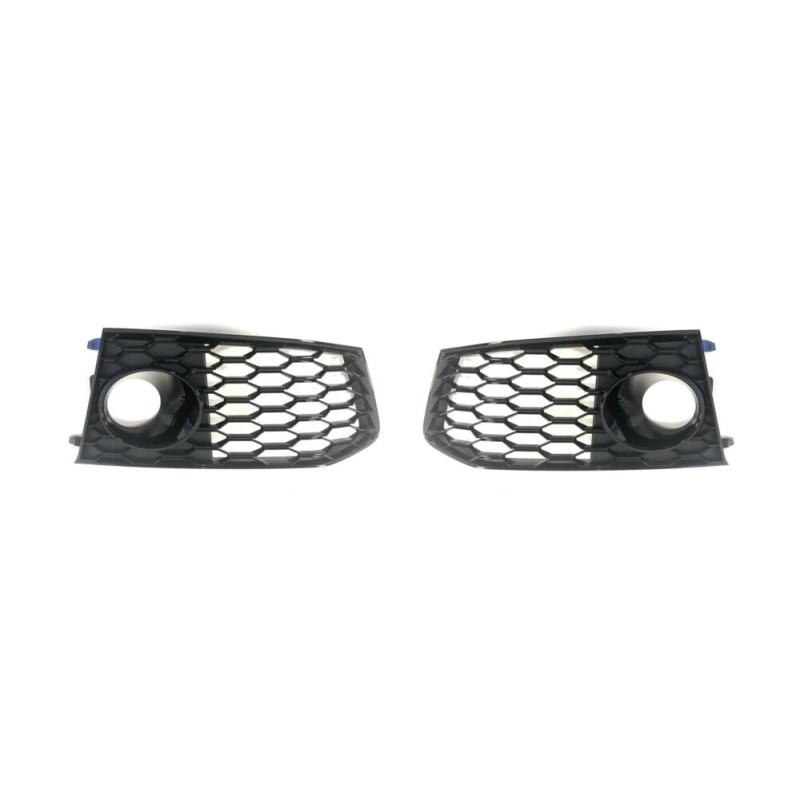 Ensemble de grille de feux antibrouillard de pare-chocs avant gauche et droit - Pièces d'origine Audi 4G8807682GT94/4G8807681GT Ensemble de grille de feux antibrouillard de pare-chocs avant gauche et droit - Pièces d'origine Audi 4G8807682GT94/4G8807681GT