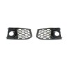 Ensemble de grille de feux antibrouillard de pare-chocs avant gauche et droit - Pièces d'origine Audi 4G8807682GT94/4G8807681GT Ensemble de grille de feux antibrouillard de pare-chocs avant gauche et droit - Pièces d'origine Audi 4G8807682GT94/4G8807681GT