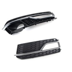 Grille de feux antibrouillard de pare-chocs avant paire gauche et droite - Pièces d'origine Audi 8T0807681M01C/8T0807682N01C