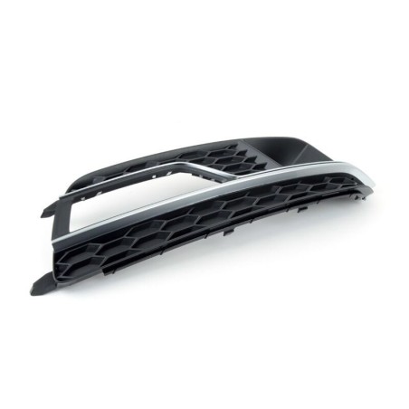 Grille de feux antibrouillard de pare-chocs avant paire gauche et droite - Pièces d'origine Audi 8T0807681M01C/8T0807682N01C Grille de feux antibrouillard de pare-chocs avant paire gauche et droite - Pièces d'origine Audi 8T0807681M01C/8T0807682N01C
