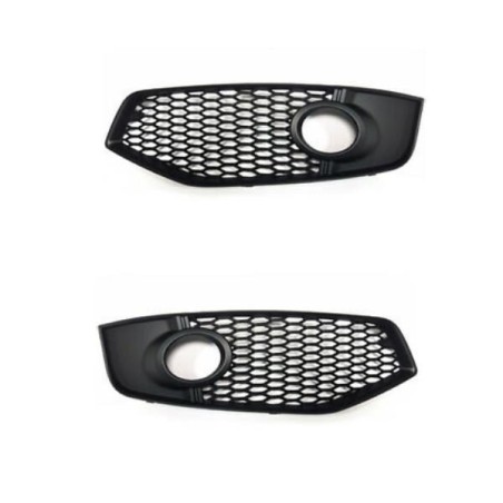 Grille de phare antibrouillard avant pour pare-chocs paire gauche droite - Pièces d'origine Audi 8P0807681D/8P0807682C Grille de phare antibrouillard avant pour pare-chocs paire gauche droite - Pièces d'origine Audi 8P0807681D/8P0807682C