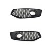 Grille de phare antibrouillard avant pour pare-chocs paire gauche droite - Pièces d'origine Audi 8P0807681D/8P0807682C Grille de phare antibrouillard avant pour pare-chocs paire gauche droite - Pièces d'origine Audi 8P0807681D/8P0807682C