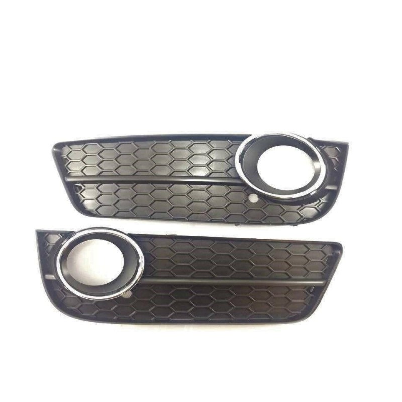 Grille de phare antibrouillard avant pour pare-chocs paire gauche droite - Pièces d'origine Audi 8T080768101C/8T080768201C Grille de phare antibrouillard avant pour pare-chocs paire gauche droite - Pièces d'origine Audi 8T080768101C/8T080768201C