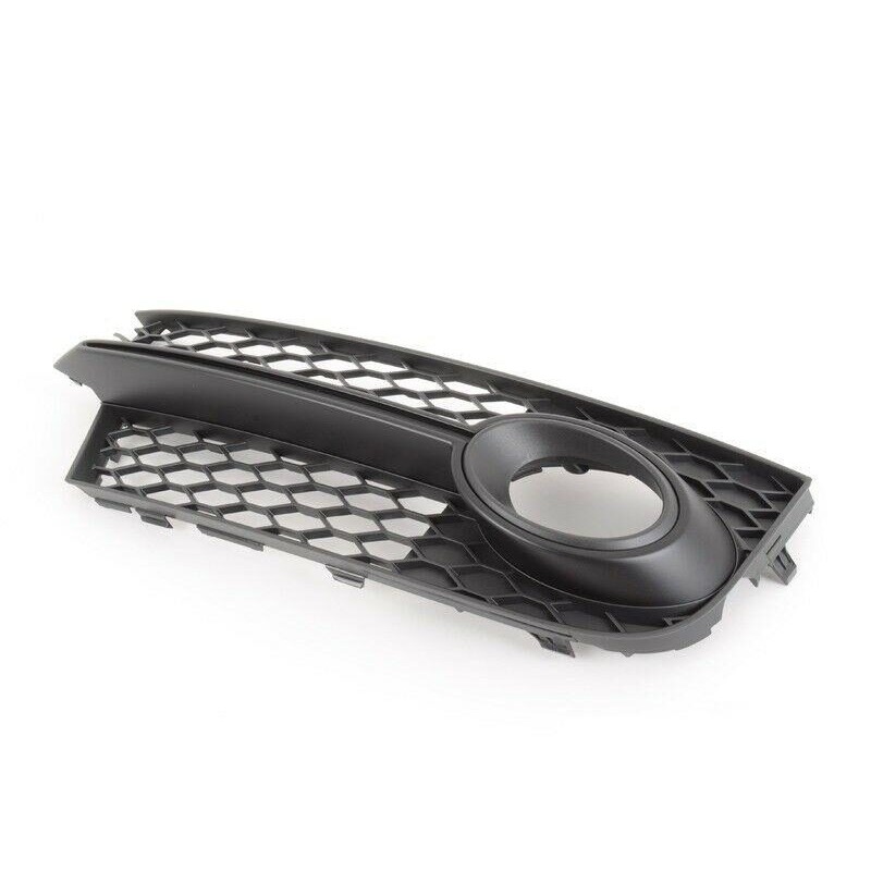 Grille de phare antibrouillard avant gauche coté conducteur pare-chocs noir - Pièces d'origine Audi 8J0807681K3FZ