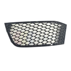 Grille inférieure avant gauche coté conducteur pare-chocs noir - Pièces d'origine Audi 8P0807681AJT94