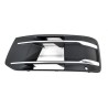Bouclier avant inférieur Anthracite Grille chromée gauche coté conducteur Pièces d'origine Audi 4M0807681T4W3 Bouclier avant inférieur Anthracite Grille chromée gauche coté conducteur Pièces d'origine Audi 4M0807681T4W3