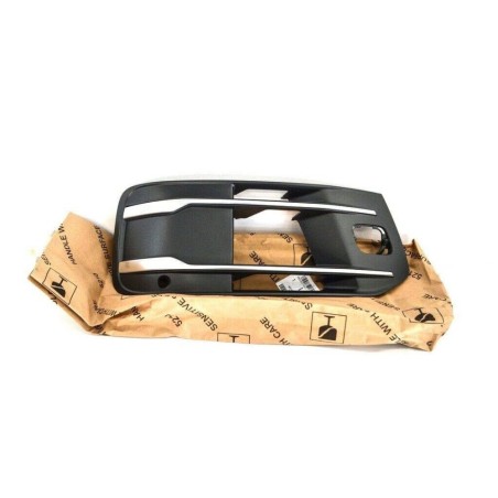 Bouclier avant inférieur Anthracite Grille chromée droite coté passager - Pièces d'origine Audi 4M0807682T4W3 Bouclier avant inférieur Anthracite Grille chromée droite coté passager - Pièces d'origine Audi 4M0807682T4W3