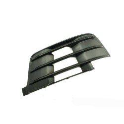 Bouclier avant inférieur Anthracite Grille chromée foncée gauche - Pièces d'origine Audi 4M0807681DGXE