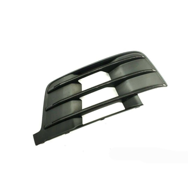Bouclier avant inférieur Anthracite Grille chromée foncée gauche - Pièces d'origine Audi 4M0807681DGXE