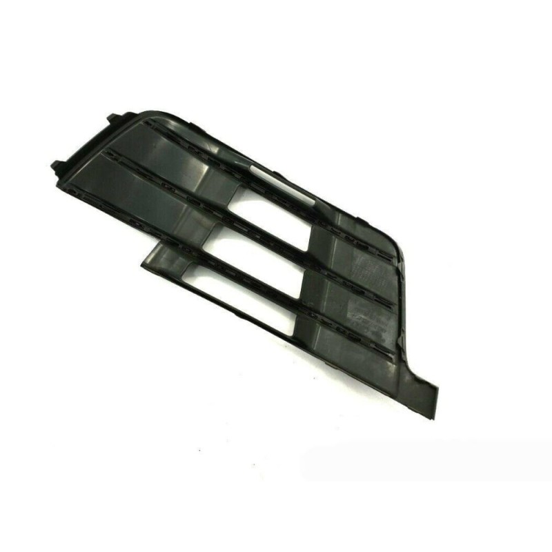 Bouclier avant inférieur Anthracite Grille chromée foncée gauche - Pièces d'origine Audi 4M0807681DGXE