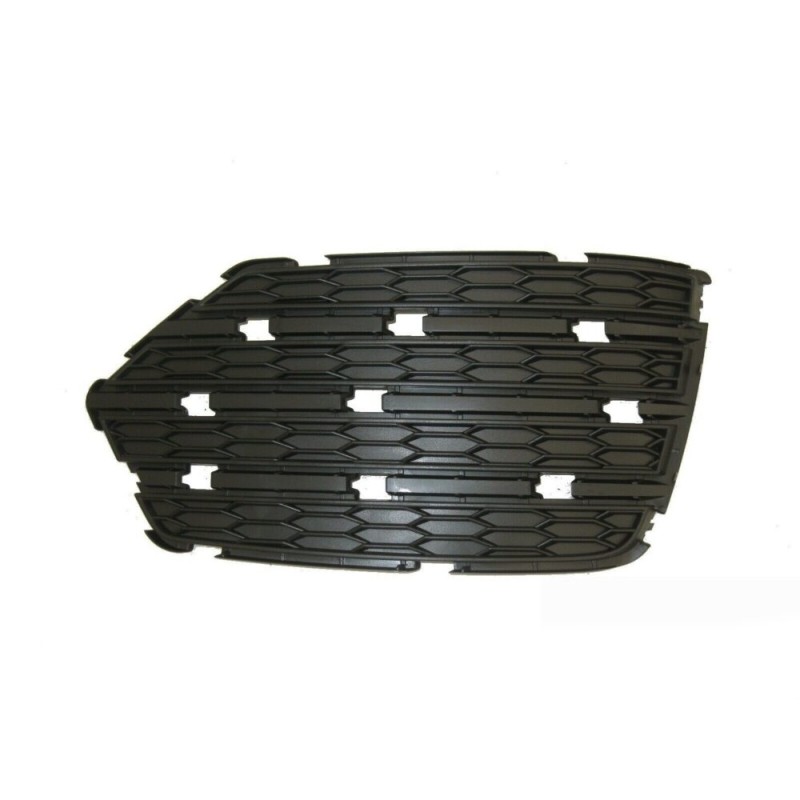 Capuchon d'extrémité de la grille noire inférieure du pare-chocs avant gauche coté conducteur - Pièces d'origine Audi 8U0807151B