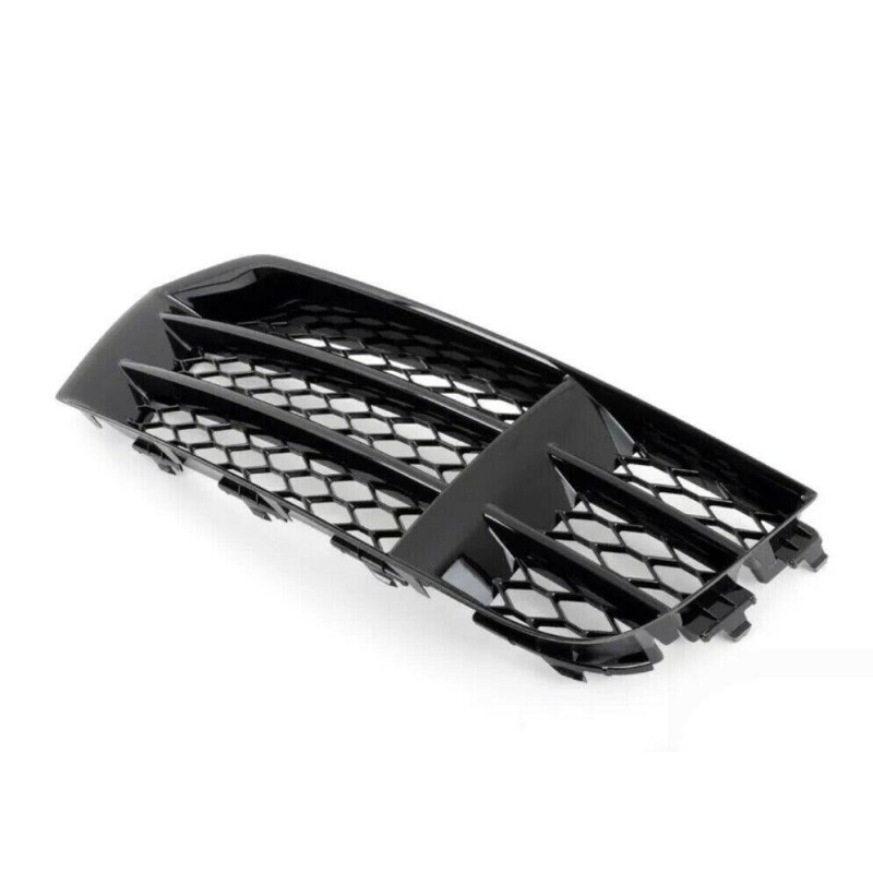 Ensemble de grille noire inférieure de pare-chocs avant gauche et droit - Pièces d'origine Audi 8T0807681FT94/8T0807682FT94