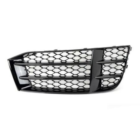 Ensemble de grille noire inférieure de pare-chocs avant gauche et droit - Pièces d'origine Audi 8T0807681FT94/8T0807682FT94 Ensemble de grille noire inférieure de pare-chocs avant gauche et droit - Pièces d'origine Audi 8T0807681FT94/8T0807682FT94