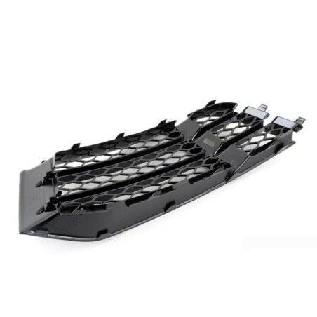Ensemble de grille noire inférieure de pare-chocs avant gauche et droit - Pièces d'origine Audi 8T0807681FT94/8T0807682FT94 Ensemble de grille noire inférieure de pare-chocs avant gauche et droit - Pièces d'origine Audi 8T0807681FT94/8T0807682FT94