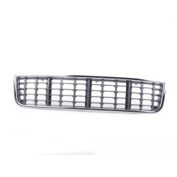 Grille centrale inférieure de pare-chocs avant chromée noire - Pièces d'origine Audi 8E0807647B3SR