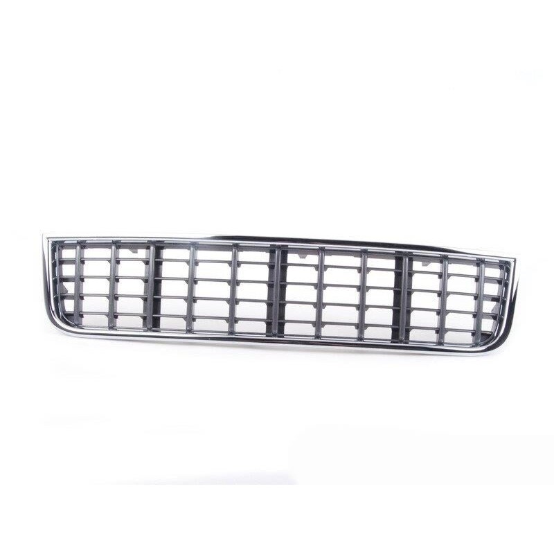 Grille centrale inférieure de pare-chocs avant chromée noire - Pièces d'origine Audi 8E0807647B3SR
