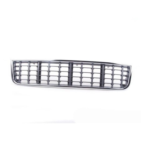 Grille centrale inférieure de pare-chocs avant chromée noire - Pièces d'origine Audi 8E0807647B3SR Grille centrale inférieure de pare-chocs avant chromée noire - Pièces d'origine Audi 8E0807647B3SR