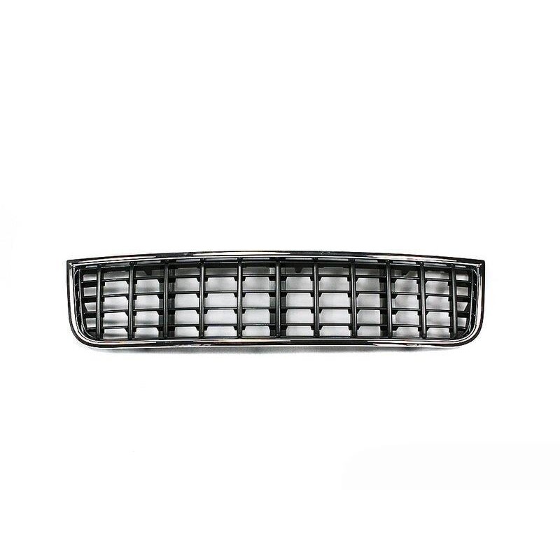 Grille centrale inférieure de pare-chocs avant chromée noire - Pièces d'origine Audi 8E0807647B3SR