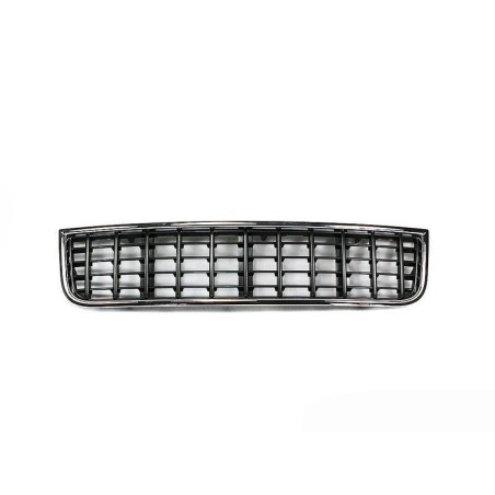 Grille centrale inférieure de pare-chocs avant chromée noire - Pièces d'origine Audi 8E0807647B3SR Grille centrale inférieure de pare-chocs avant chromée noire - Pièces d'origine Audi 8E0807647B3SR
