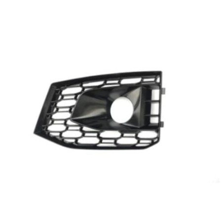 Grille d'air de refroidissement inférieure de pare-chocs avant noir gauche coté conducteur - Pièces d'origine Audi 8W6807681QT94 Grille d'air de refroidissement inférieure de pare-chocs avant noir gauche coté conducteur - Pièces d'origine Audi 8W6807681QT94
