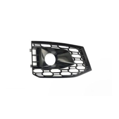 Grille inférieure avant droite pare-chocs noir - Pièces d'origine Audi 8W6807682QT94