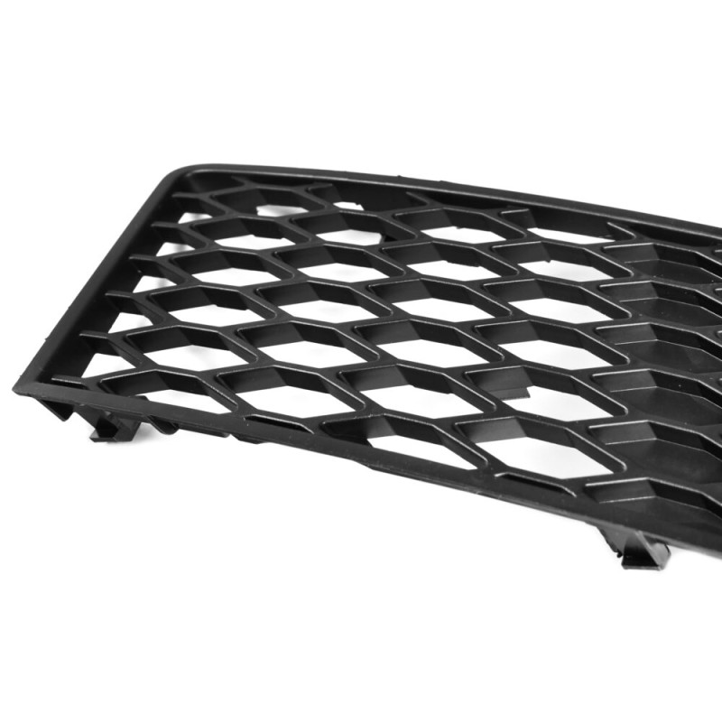 Grille inférieure de pare-chocs avant avec trou pour feu de brouillard côté droit coté passager - Pièces d'origine Audi 8E080768