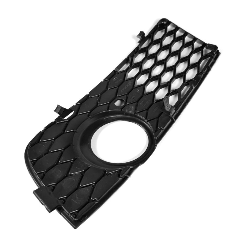 Grille inférieure de pare-chocs avant avec trou pour feu de brouillard côté droit coté passager - Pièces d'origine Audi 8E080768
