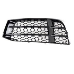 Grille inférieure avant gauche pare-chocs coté conducteur noir - Pièces d'origine Audi 8T0807681FT94