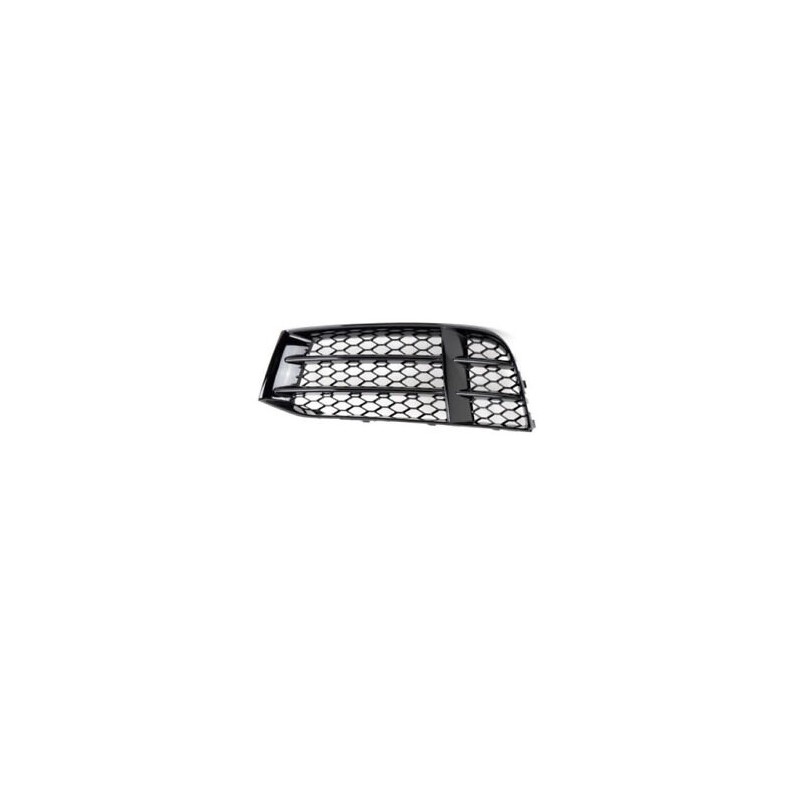 Grille inférieure avant gauche pare-chocs coté conducteur noir - Pièces d'origine Audi 8T0807681FT94