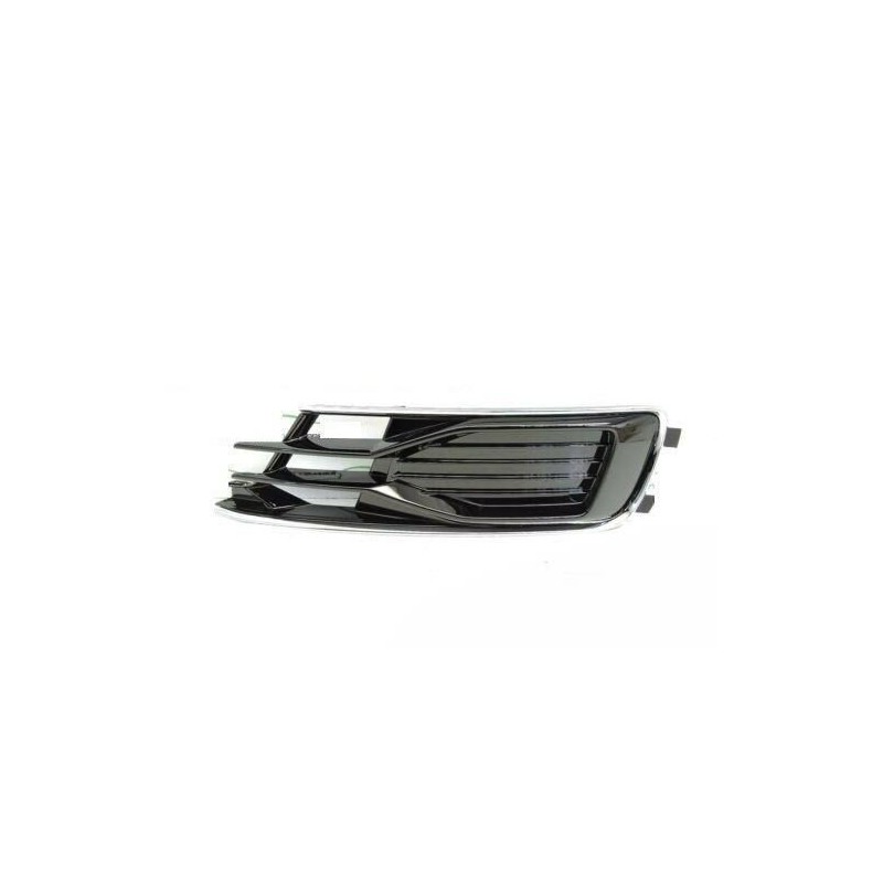 Grille de brouillard inférieure avant pare-chocs coté conducteur gauche - Pièces d'origine Audi 4G0807647T94