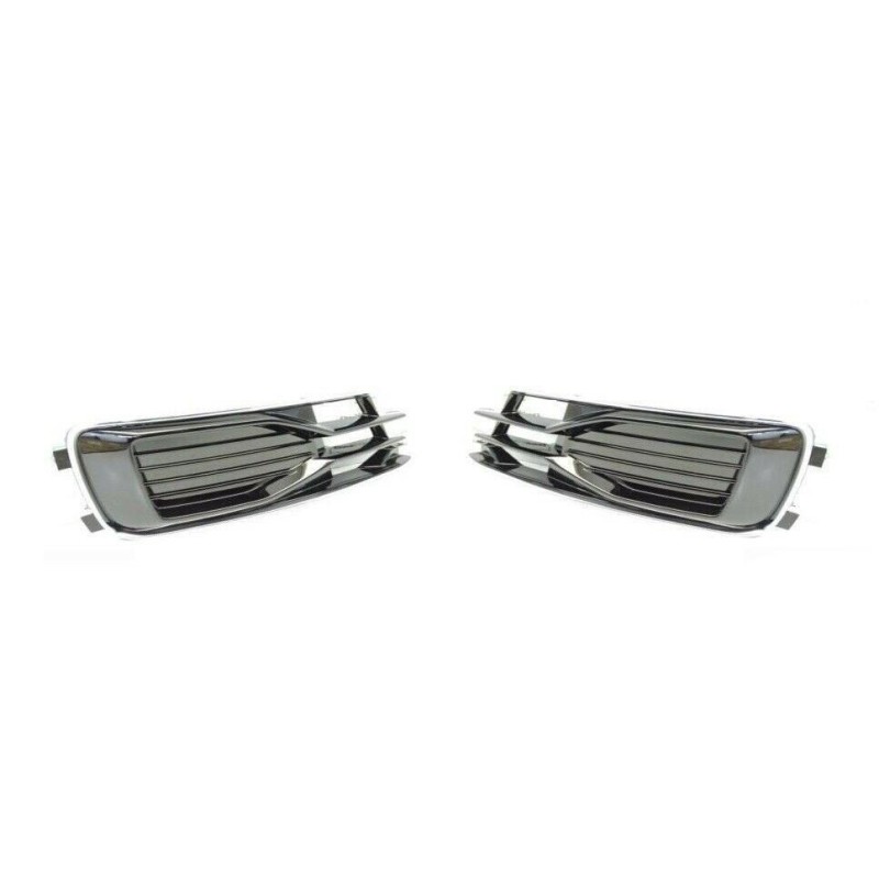 En français: Ensemble de grille de brouillard avant inférieur pare-chocs côté droit coté passager et côté gauche coté conducteur