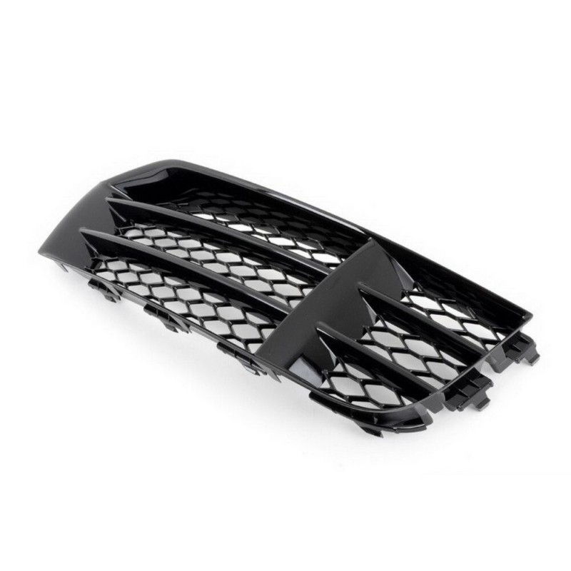 Grille inférieure avant droite pare-chocs noir - Pièces d'origine Audi 8T0807682FT94