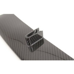 Lame de spoiler inférieure de pare-chocs avant en carbone - Pièces d'origine Audi 8J0807110A