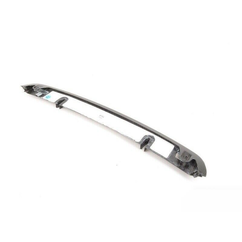 Lame de spoiler inférieure de pare-chocs avant en carbone - Pièces d'origine Audi 8J0807110A