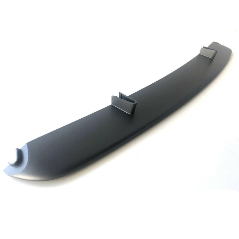 Lame de spoiler inférieure de pare-chocs avant gris - Pièces d'origine Audi 8J08071101RR