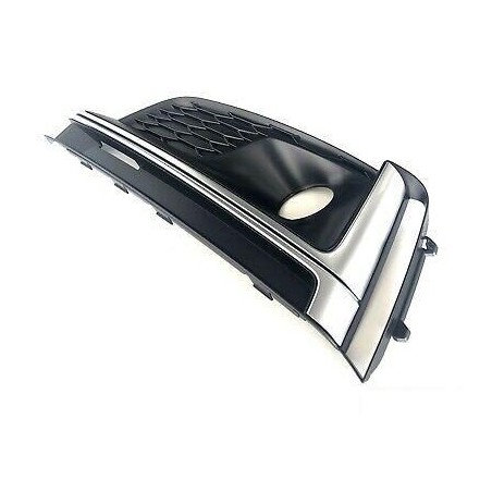 Grille d'aération gauche du pare-chocs avant coté conducteur - Pièces d'origine Audi 8W6807681HRU6 Grille d'aération gauche du pare-chocs avant coté conducteur - Pièces d'origine Audi 8W6807681HRU6