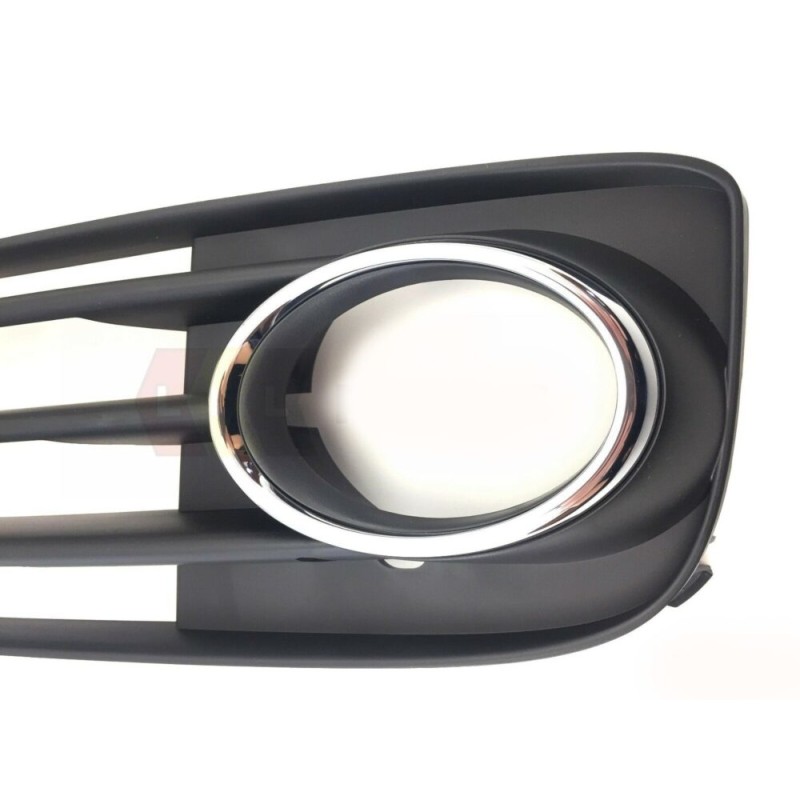Grille de brouillard gauche coté conducteur pour pare-chocs avant - Pièces d'origine Audi 8J0807681JT94
