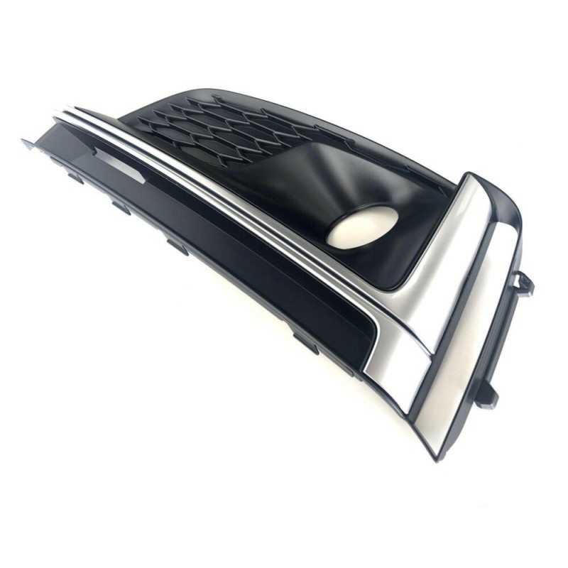 Grille de brouillard gauche coté conducteur pour pare-chocs avant - Pièces d'origine Audi 8W6807681JRU6