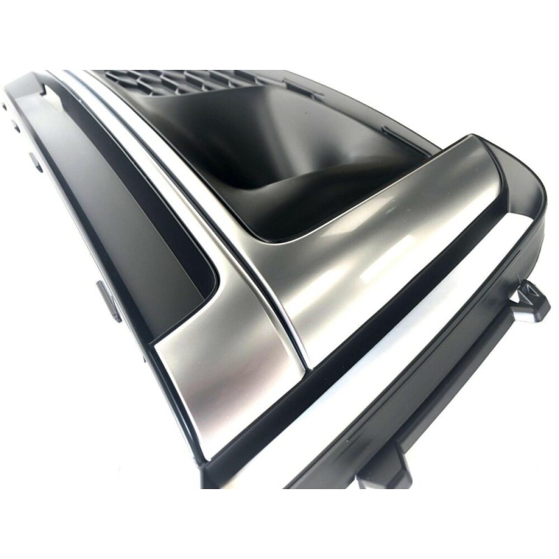 Grille de brouillard gauche coté conducteur pour pare-chocs avant - Pièces d'origine Audi 8W6807681JRU6