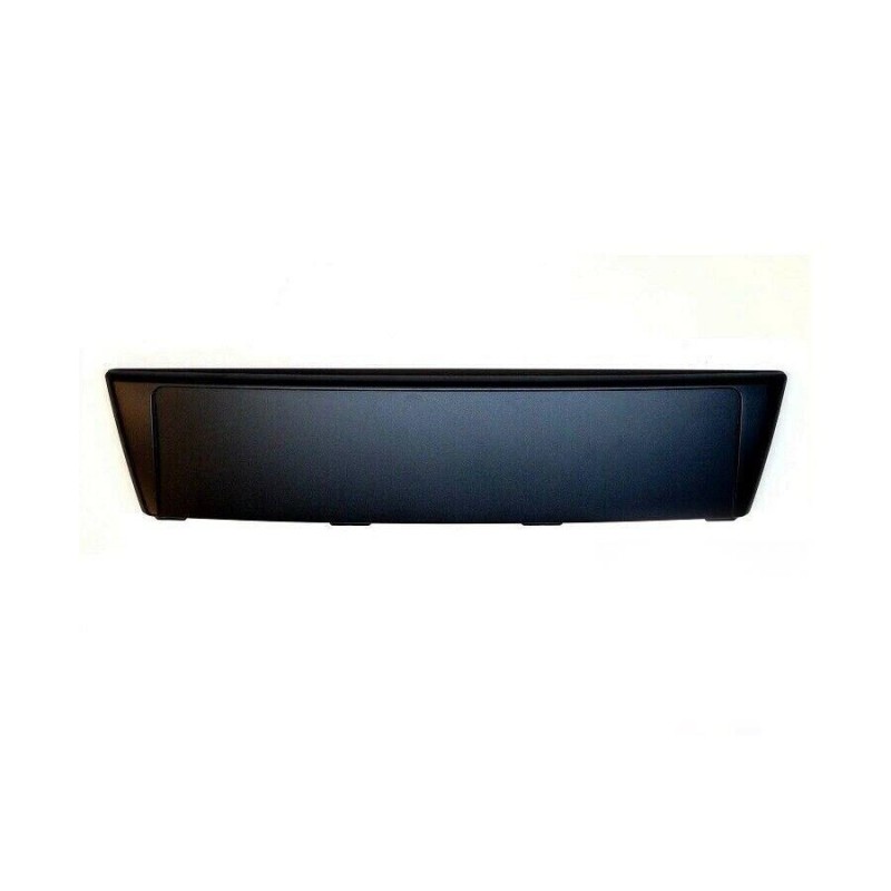 Support de plaque d'immatriculation avant en noir pour pare-chocs - Pièces d'origine Audi 8P4807285G3FZ