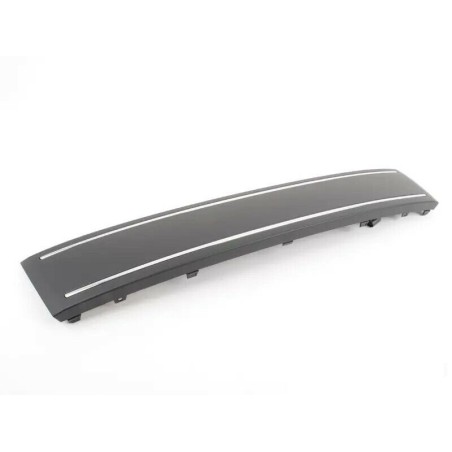 Plaque d'immatriculation avant de pare-chocs Moulure de plaque noire - Pièces d'origine Audi 4L0807287A3FZ Plaque d'immatriculation avant de pare-chocs Moulure de plaque noire - Pièces d'origine Audi 4L0807287A3FZ