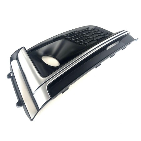 Grille de brouillard avant droite pare-chocs coté passager - Pièces d'origine Audi 8W6807682LRU6 Grille de brouillard avant droite pare-chocs coté passager - Pièces d'origine Audi 8W6807682LRU6