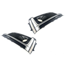 Ensemble de grille de brouillard avant pare-chocs coté passager droit coté conducteur gauche - Pièces d'origine Audi 8W6807682LR