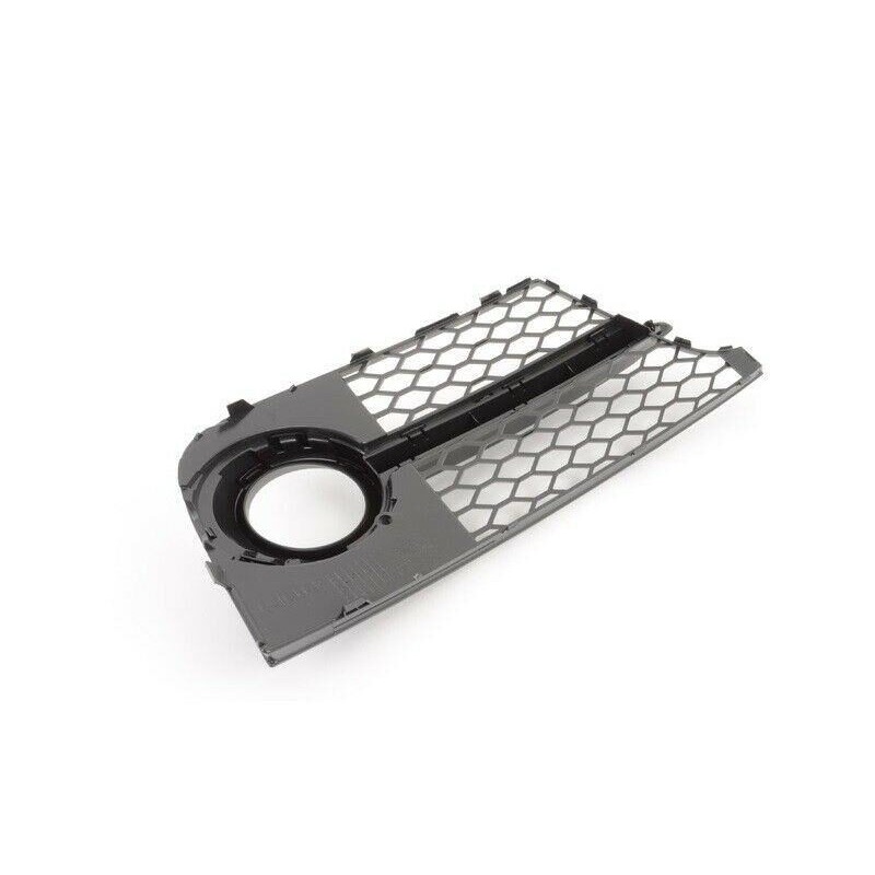 Grille de phare antibrouillard avant droit côté passager pare-chocs noir - Pièces d'origine Audi 8J0807682K3FZ